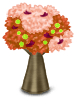 Vaso de flores de piquenique