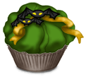 Cupcake de Halloween Horror