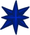 Estrela da decoração